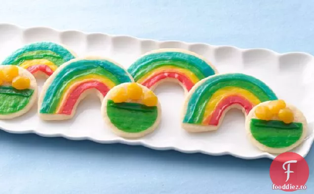 Curcubeu și Oală de cookie-uri de aur