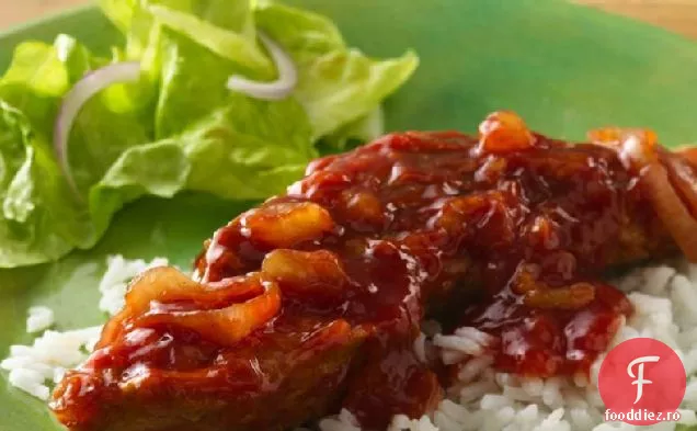 Coaste De Porc Polineziene Cu Aragaz Lent