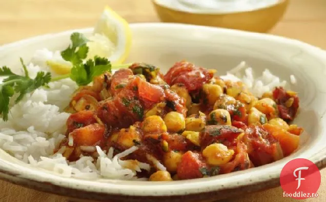 Curry de năut și roșii
