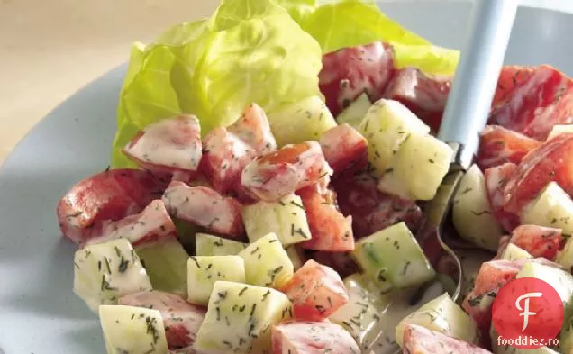 Salată De Castraveți-Roșii