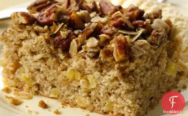 Tort De Pecan Streusel Cu Mere Proaspete