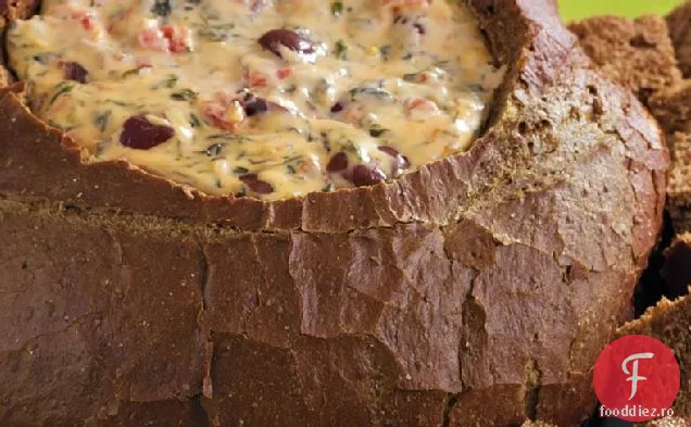 Slow-Aragaz Trei Brânză Spanac Dip