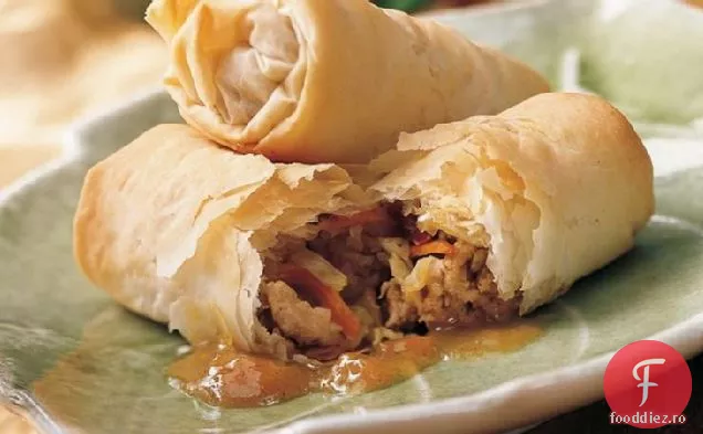Rulouri Ușoare De Ouă Phyllo
