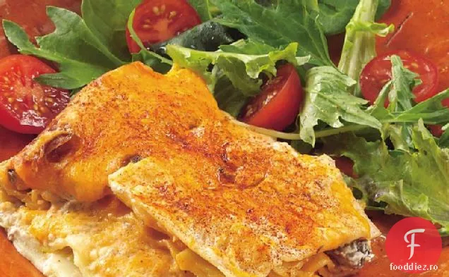 Lasagna Cremoasă Cu Trei Brânzeturi Cu Aragaz Lent