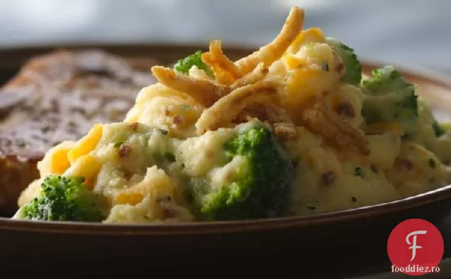 Brânză De Broccoli Piure De Cartofi
