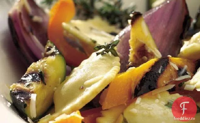 Legume la grătar și Ravioli