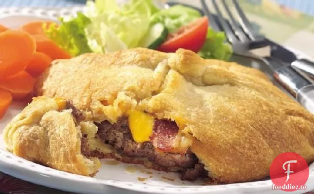 Bacon Cheeseburger Wellingtons