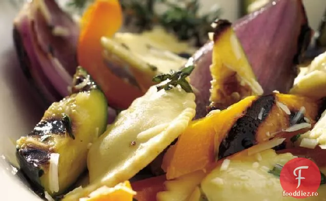 Legume la grătar și Ravioli