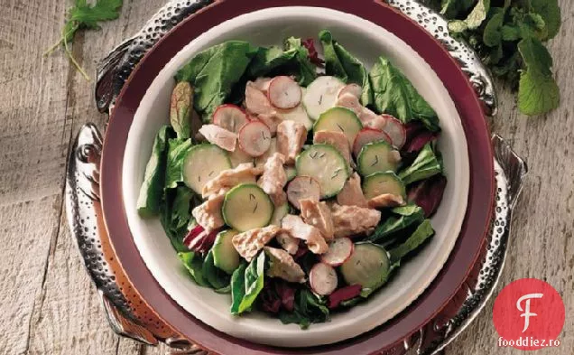 Salată De Somon Dilled
