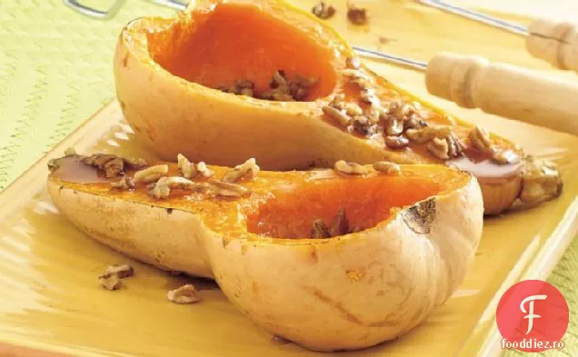 Dovleac de nucă cu vârf de arțar și Pecan la grătar