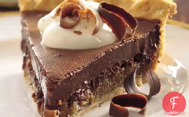 Placinta Cu Pecan Din Matase De Ciocolata