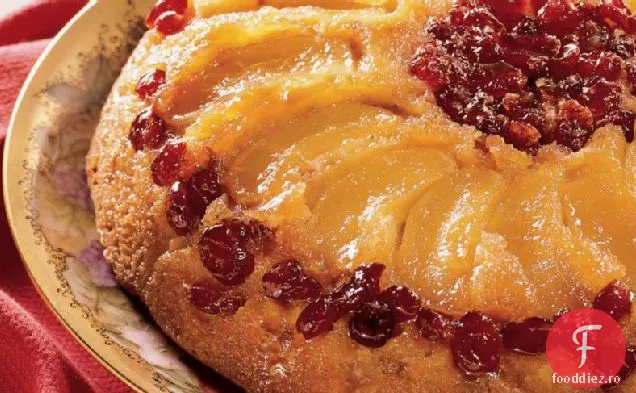 Tort Cu Mere-Afine Cu Susul În Jos