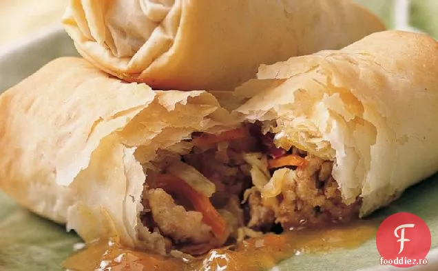 Rulouri Ușoare De Ouă Phyllo