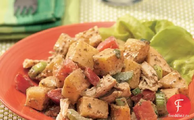 Salată Pesto-Pui-Cartofi