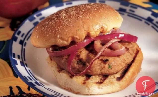 Burgeri Parmezan-Curcan La Grătar