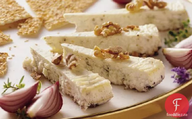 Cheesecake Gorgonzola cu nuci prăjite