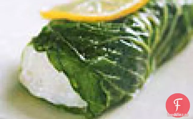 Halibut Învelit În Romaine