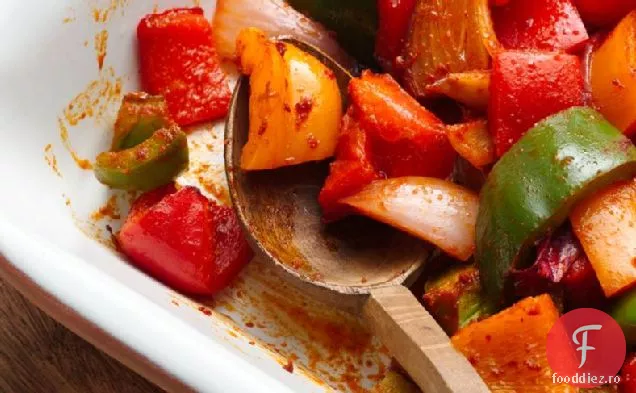 Legume Prăjite La Cuptor Condimentate