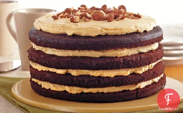 Tort De Ciocolată Cu Migdale De Dovleac