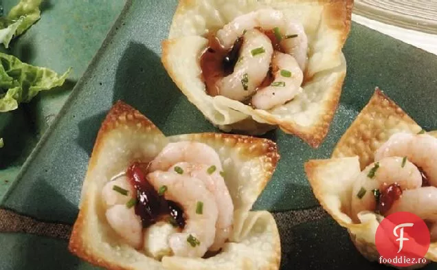 Crispy Creveți Wontons