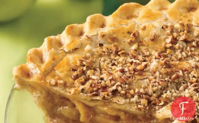 Caramel-caramele-plăcintă cu mere cu nuci pecan