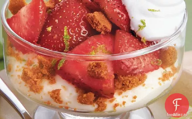 Cheesecake Cu Căpșuni În Formă Gratuită