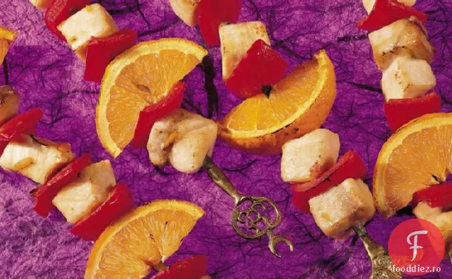 Teriyaki Pește-Spadă Kabobs