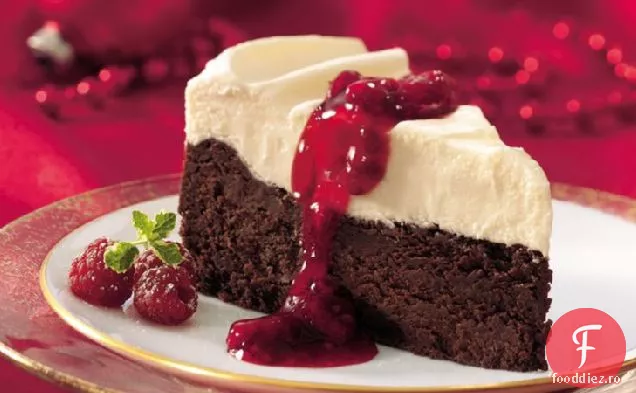 Tort De Ciocolată Albă-Fudge