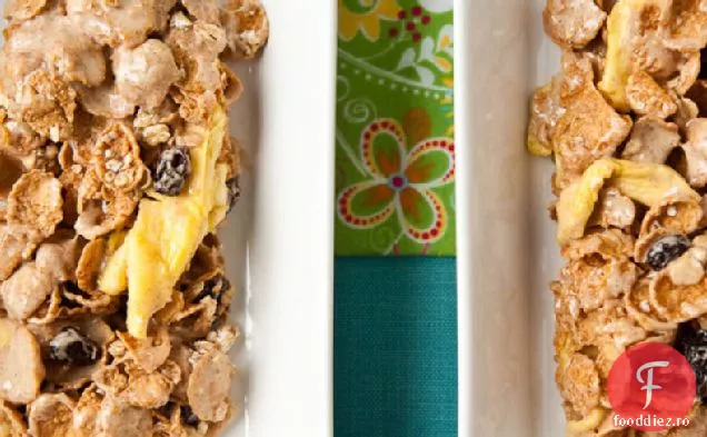 Mere-Scorțișoară Fulgi De Ovăz Crisp Bare De Cereale