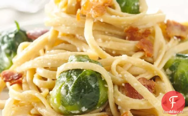 Varza De Bruxelles Carbonara