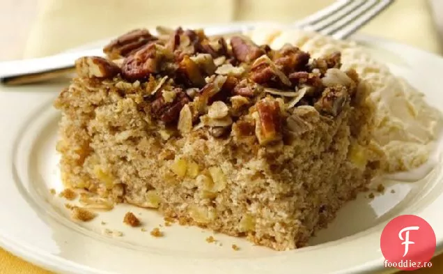 Tort De Pecan Streusel Cu Mere Proaspete