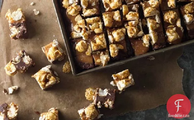 Fudge Cu Popcorn Triplu-Caramel