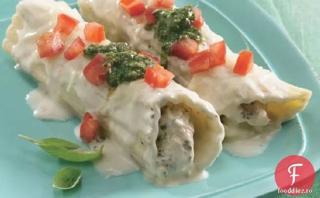 Pesto-Pui Manicotti
