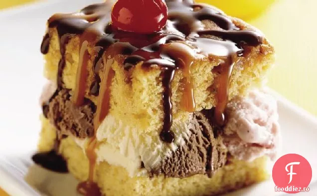 Banana Sundae Tort