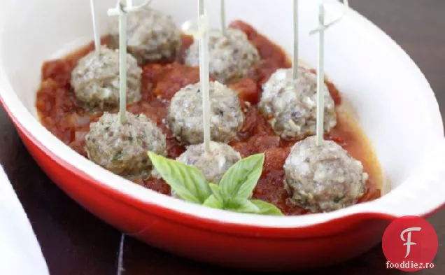 Chiftele De Cârnați Umplute Cu Mozzarella