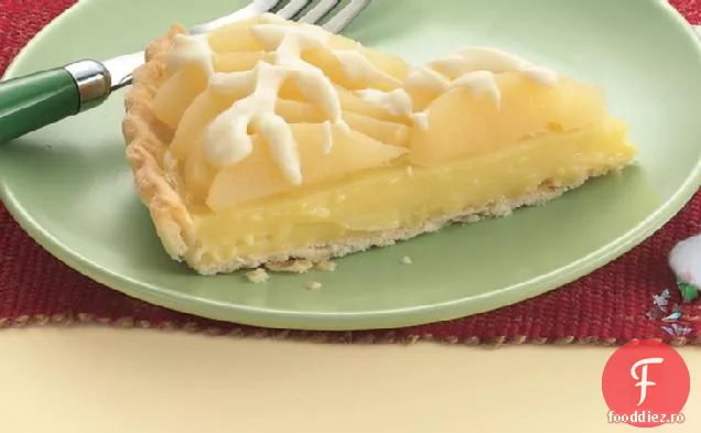 Tarta cu crema de pere si ghimbir