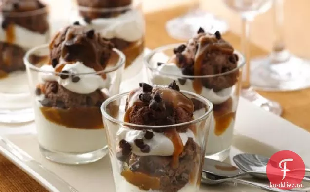 Shortcakes Cu Caramel Sărat Fudgy