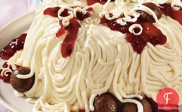 Tortul cu spaghete și chiftele al lui April Fool