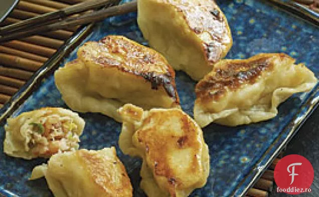 Găluște chinezești de porc și creveți (jiao Zi)