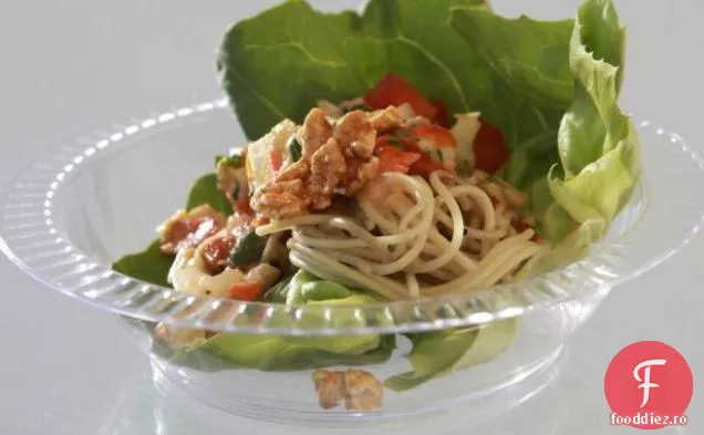 Folie asiatică de pui cu sos de Chili și porumb Caramel