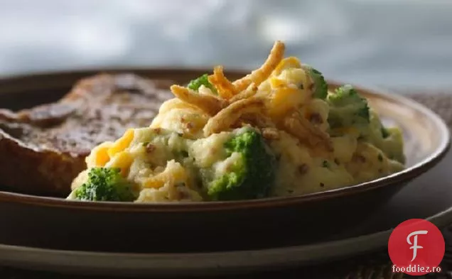 Brânză De Broccoli Piure De Cartofi