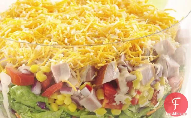 Salată De Șuncă Stratificată