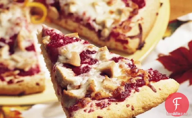Cranberry Orange Curcan Flatbread