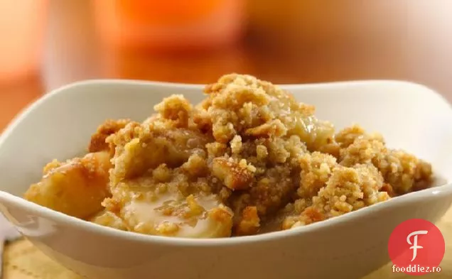 Vanilie-Ghimbir-Pere Crumble