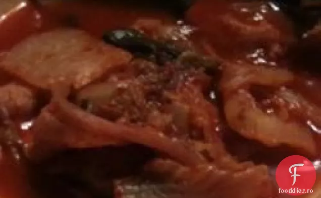 Coreeană Kimchi Jigeh Tocană