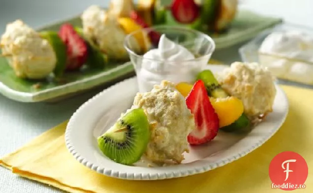 Fructe și Shortcake Kabobs
