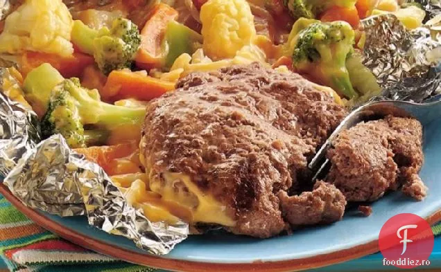 Pachete De Legume Burger La Grătar