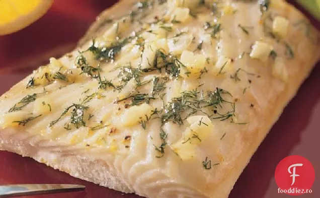 Dilled Halibut De Lămâie-Piper