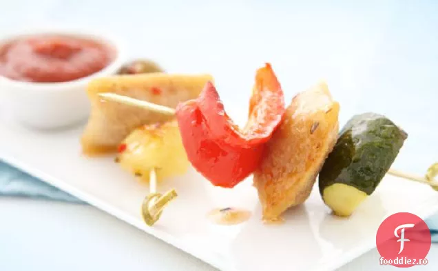 Rulouri De Pizza Kabobs