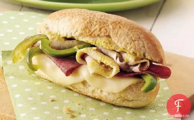 Sandvișuri Hoagie pe grătar